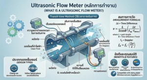 ultrasonic flow meter คืออะไร?